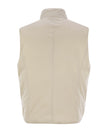 Bicolor Cotton Sleveless Jacket