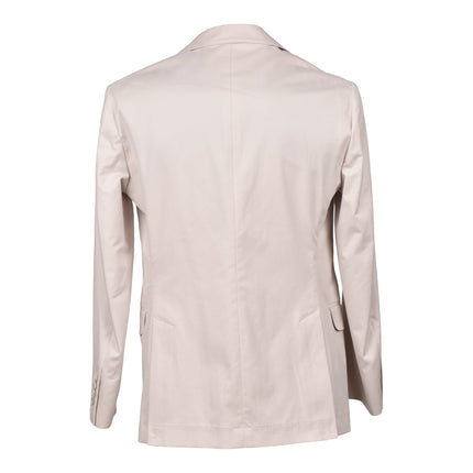 Beige Cotton Blazer