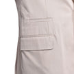 Beige Cotton Blazer