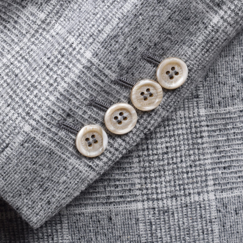 Gray Silk Blazer
