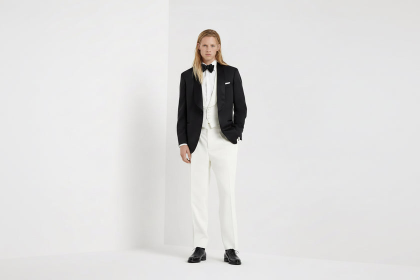 Black Silk Blazer