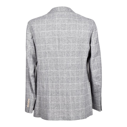 Gray Silk Blazer