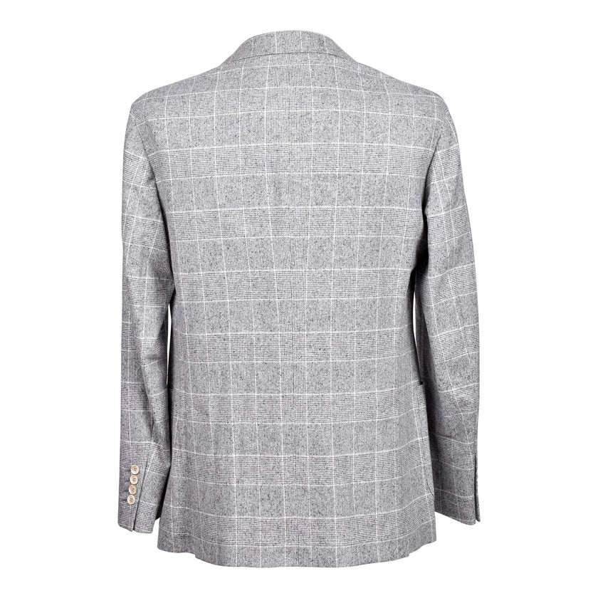 Gray Silk Blazer