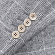 Gray Silk Blazer