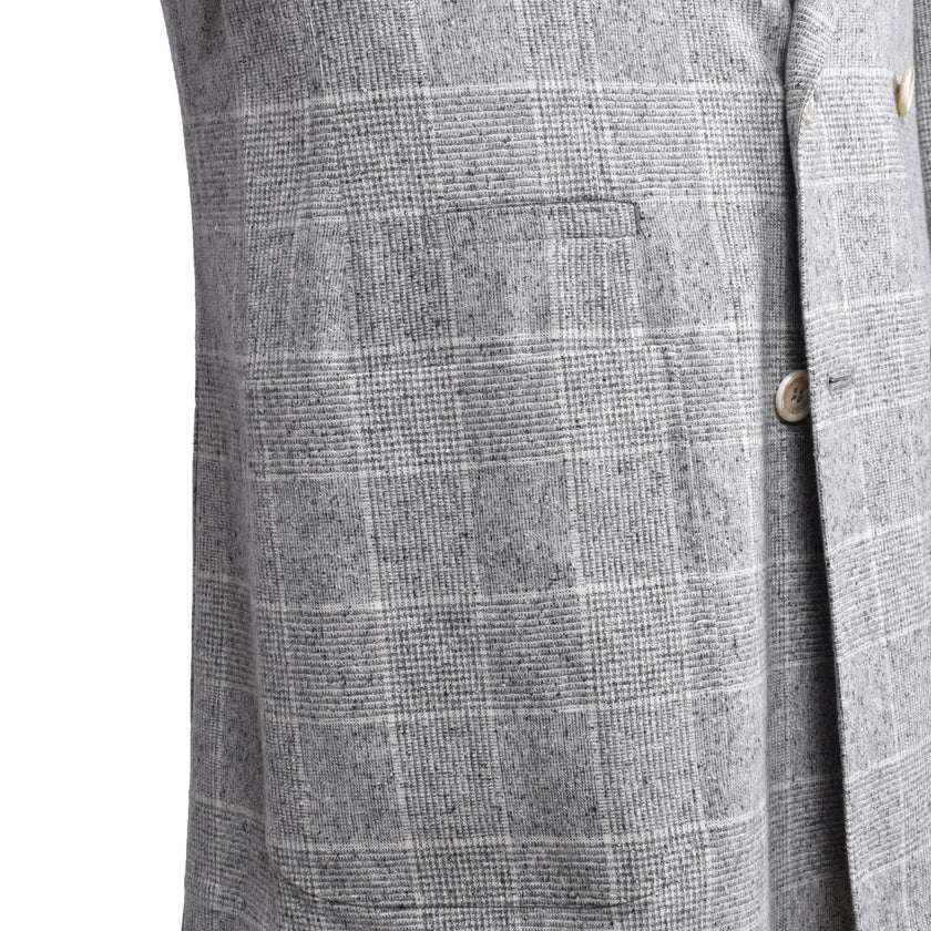 Gray Silk Blazer