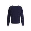 Blue Wool Cardigan