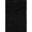 Black Polyester Casual Dress