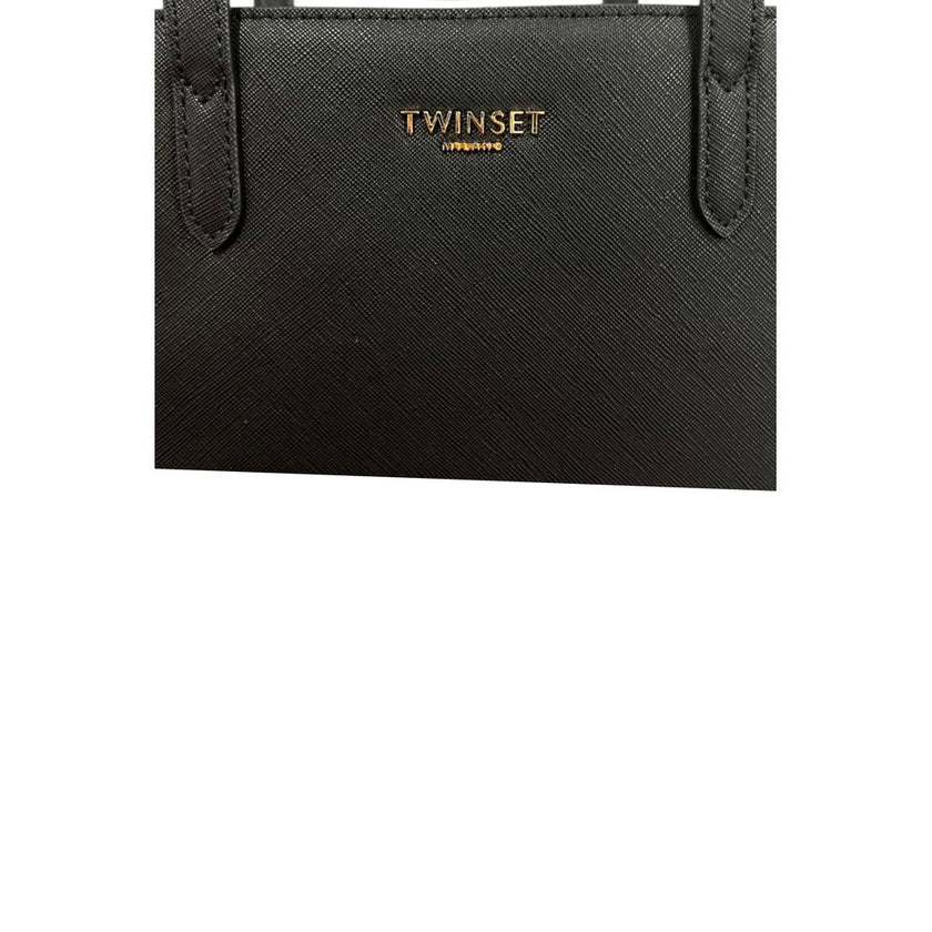 Black PU Women Shoulder Bag