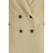 Beige Linen Blazer