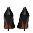Brown Leather High Heel Pumps
