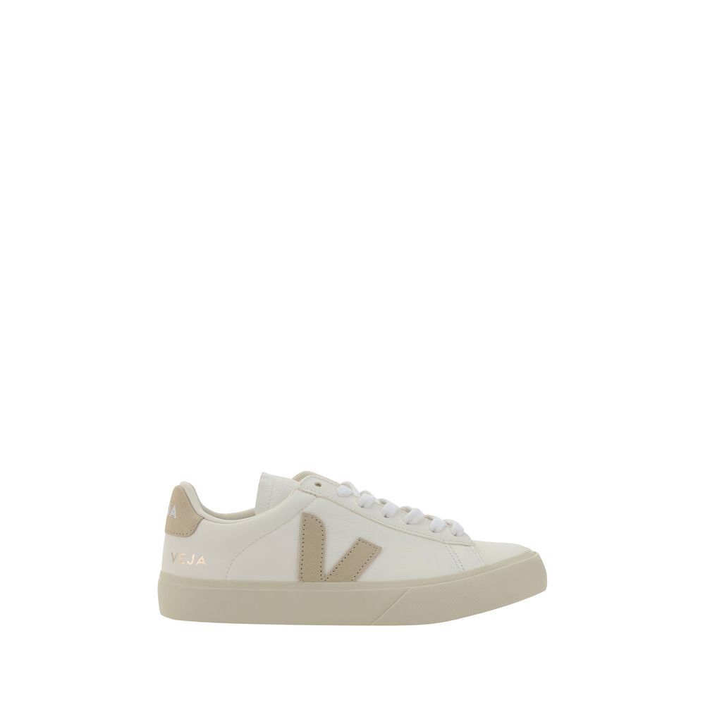 White Calf Leather Bos Taurus Low Top Sneakers