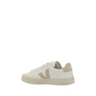 White Calf Leather Bos Taurus Low Top Sneakers