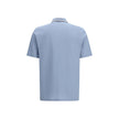 Blue Cotton Polo Shirt
