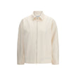 Beige Polyamide Shell Jacket