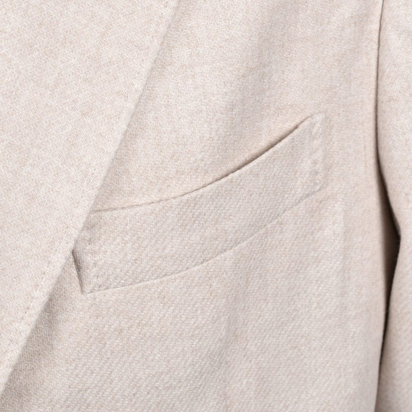 Beige Wool Blazer