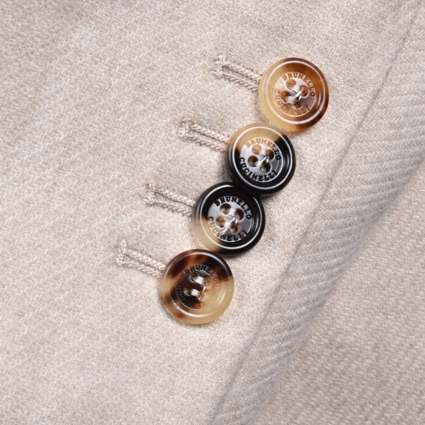 Beige Wool Blazer