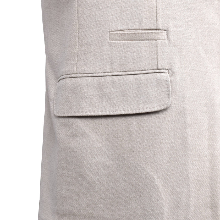 Beige Wool Blazer