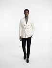 White Wool Blazer