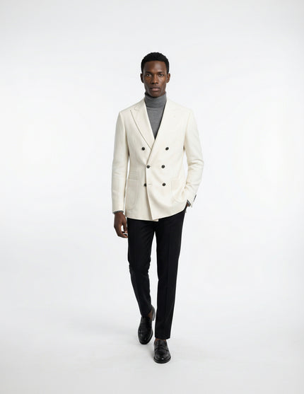 White Wool Blazer