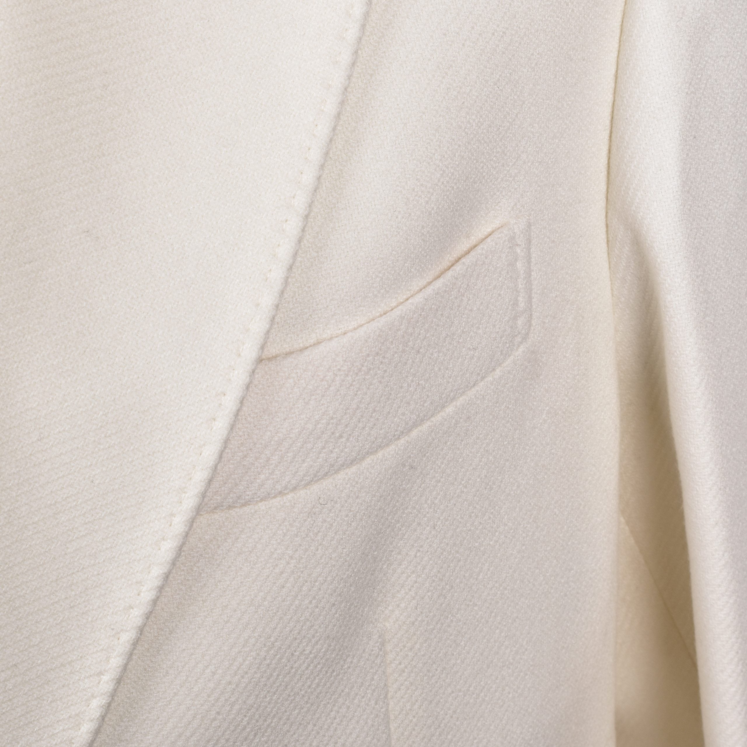 White Wool Blazer