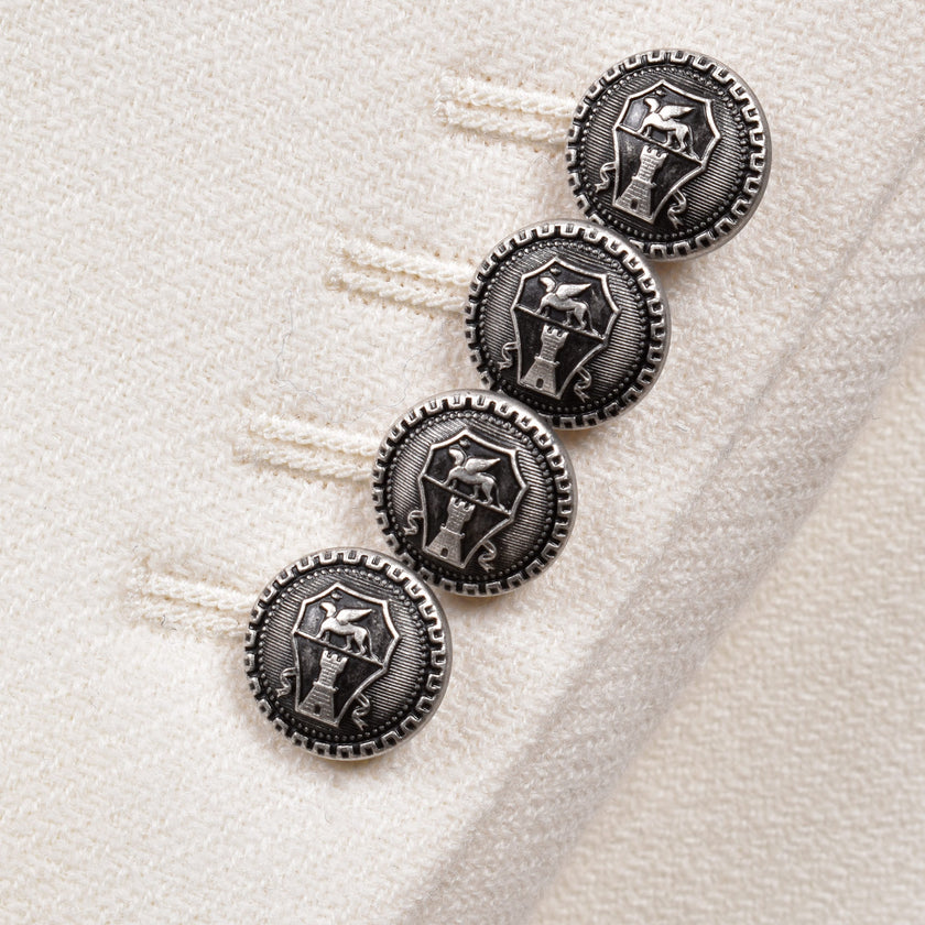 White Wool Blazer