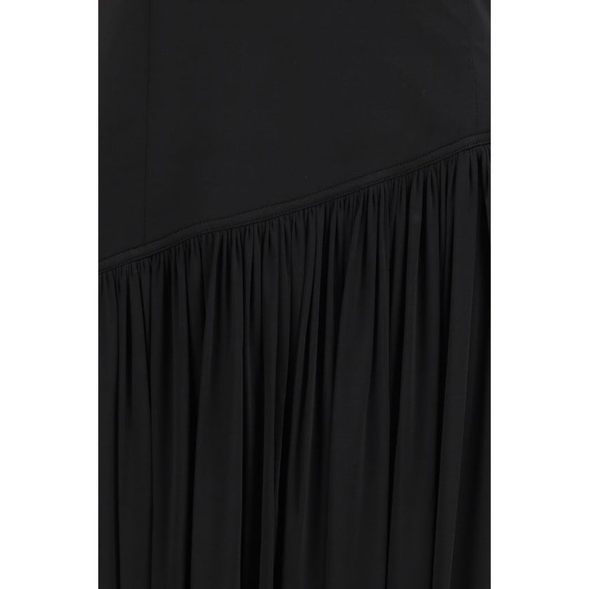 Black Viscose Cocktail Dress