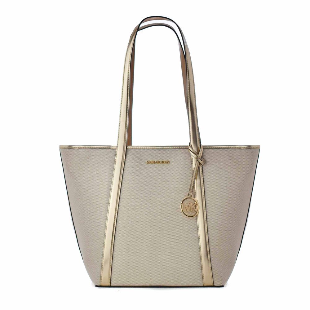 Gold Canvas Tote Bag