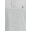 Gray Cotton Polo Shirt