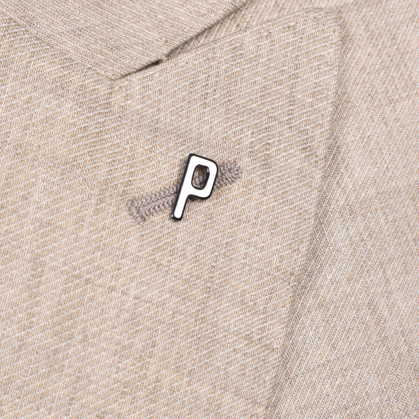 Beige Linen Blazer