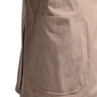 Beige Cotton Blazer