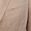 Beige Linen Blazer