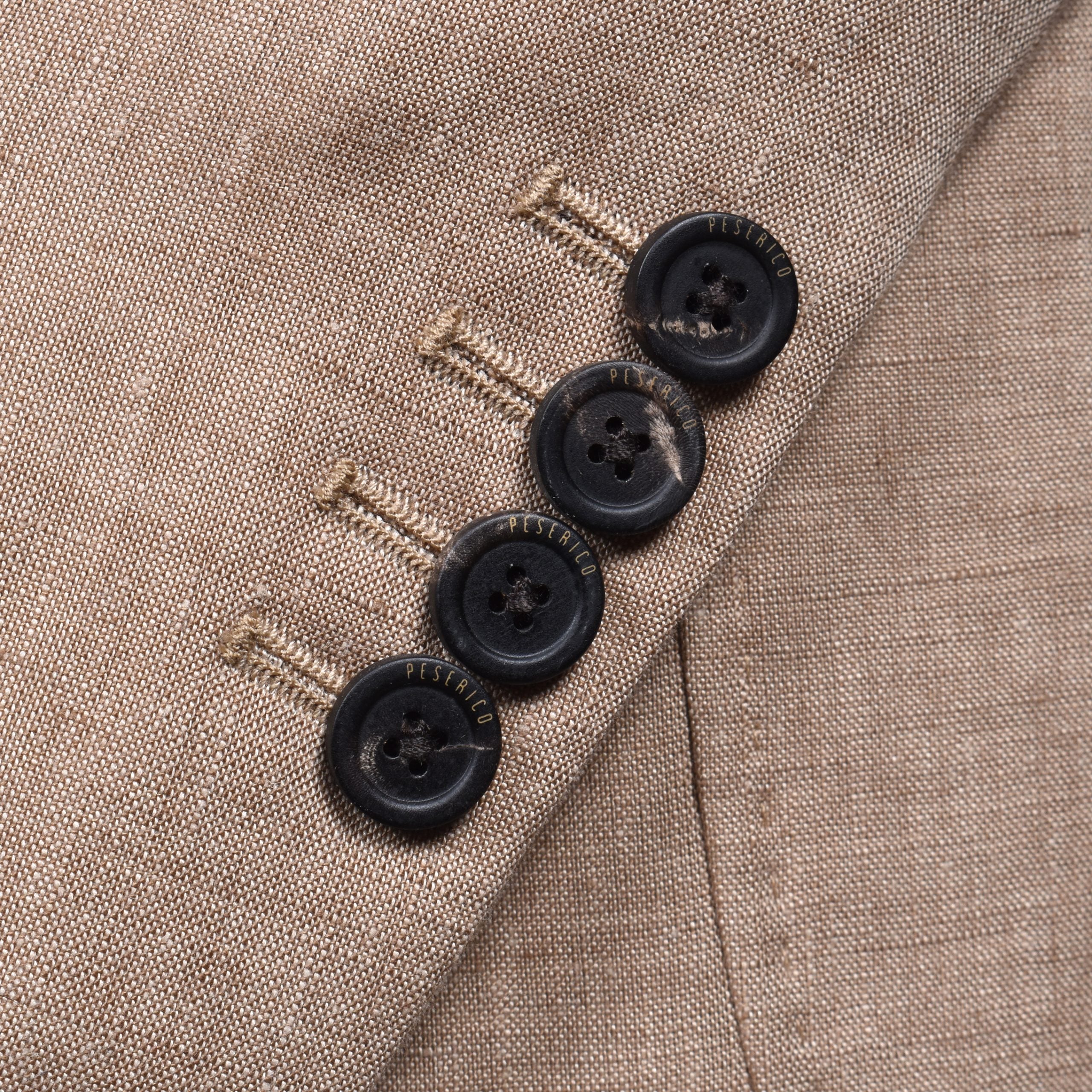 Beige Linen Blazer