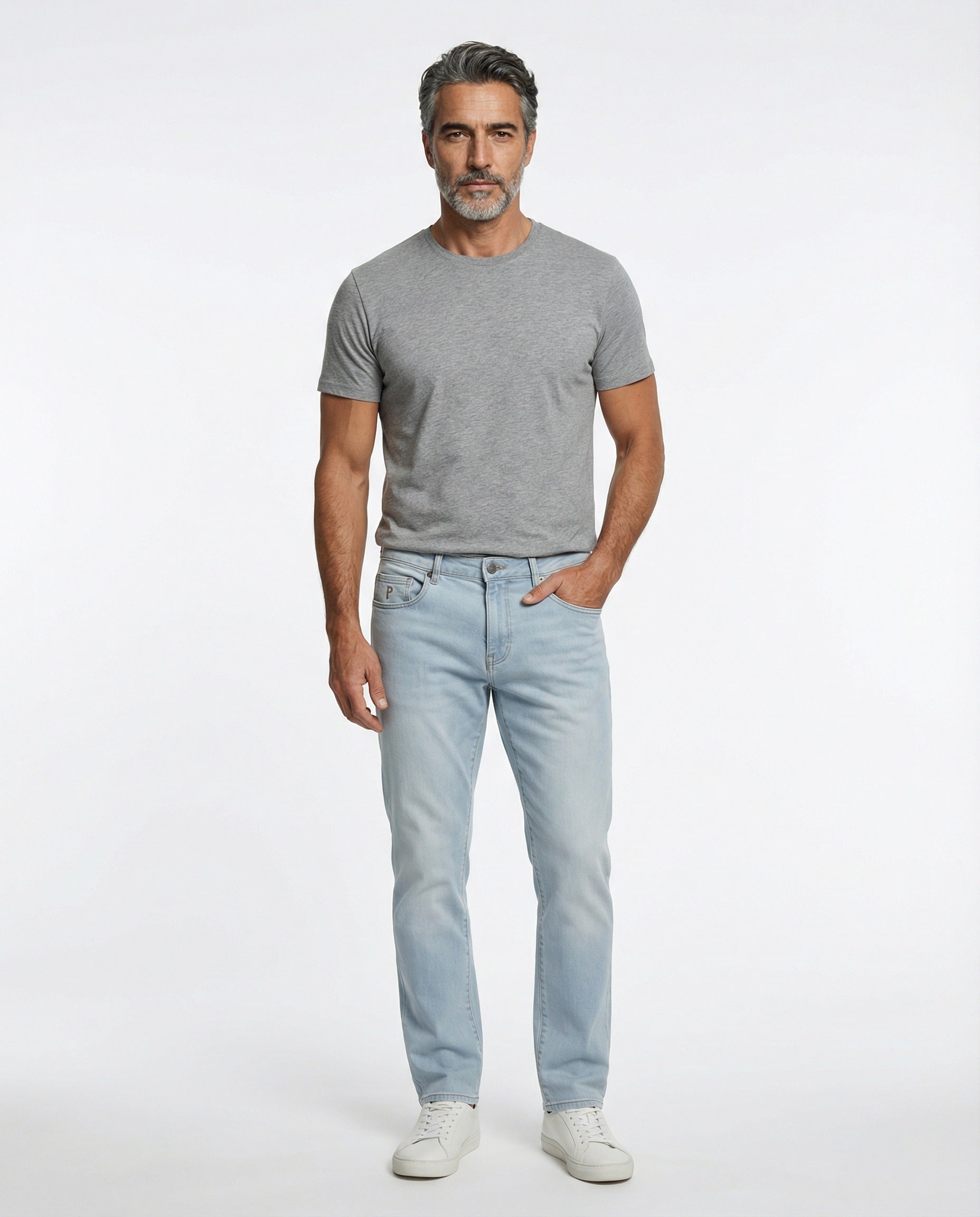 Blue Cotton T-Shirt