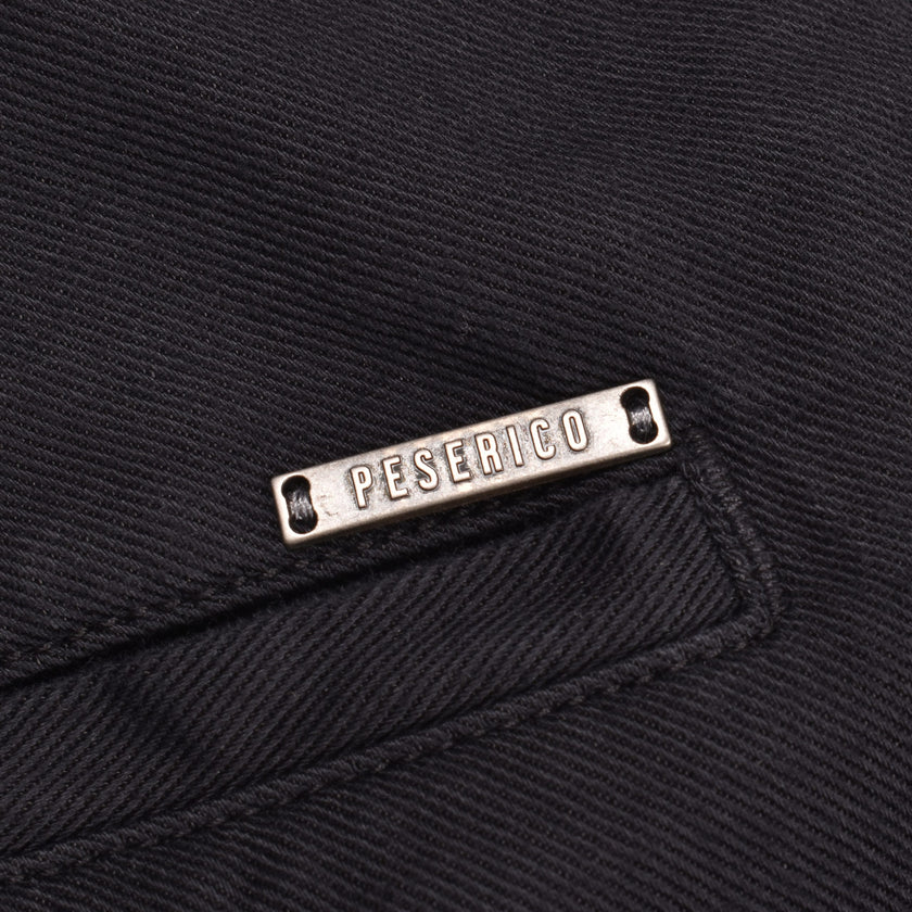 Navy Blue Cotton Shorts