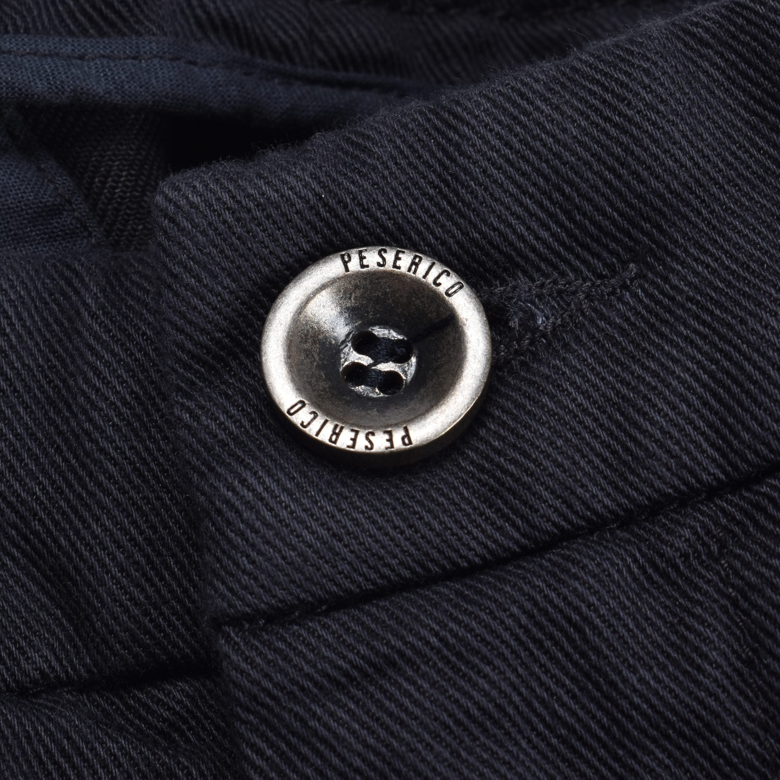 Navy Blue Cotton Shorts