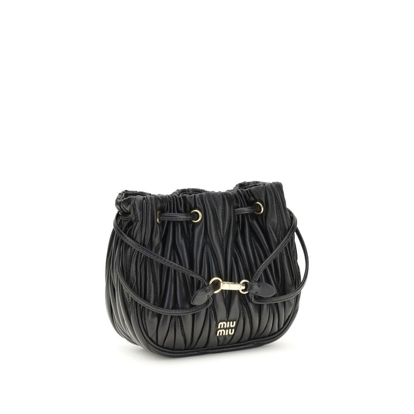 Black Calf Leather Bos Taurus Clutch Bag