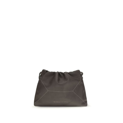 Brown Calf Leather Bos Taurus Shoulder Bag