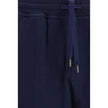 Blue Cotton Bermuda Shorts