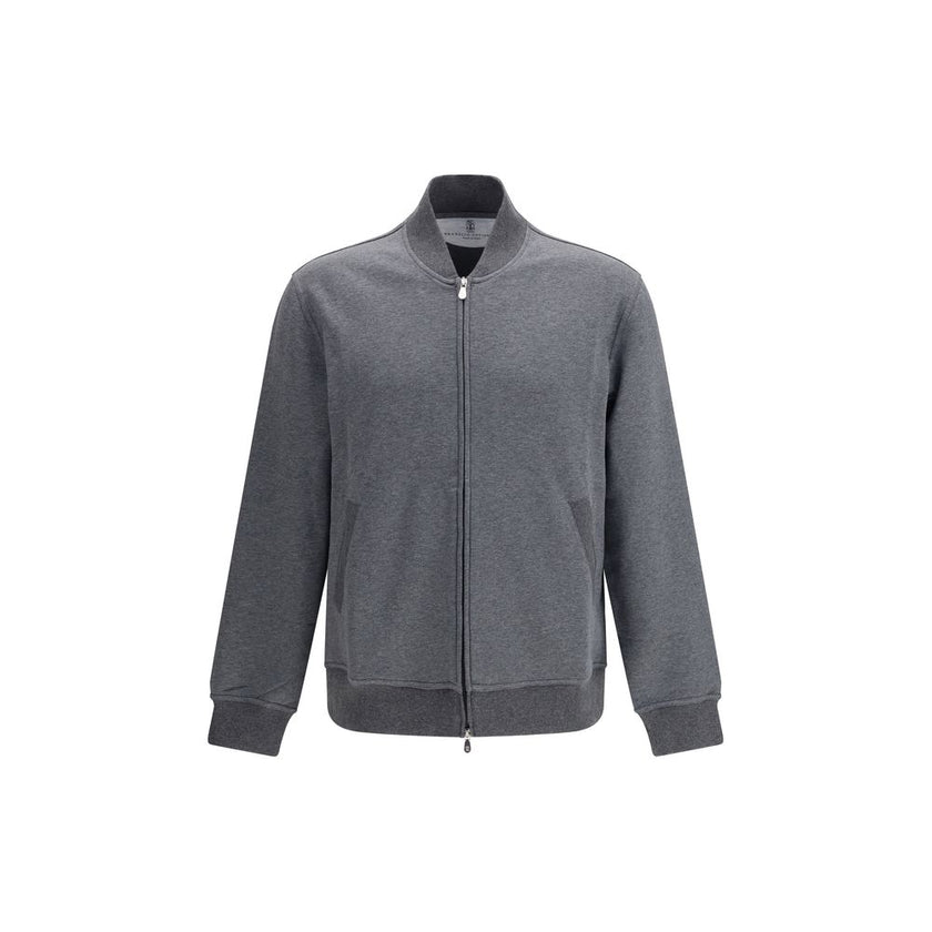 Gray Cotton Sweatshirt