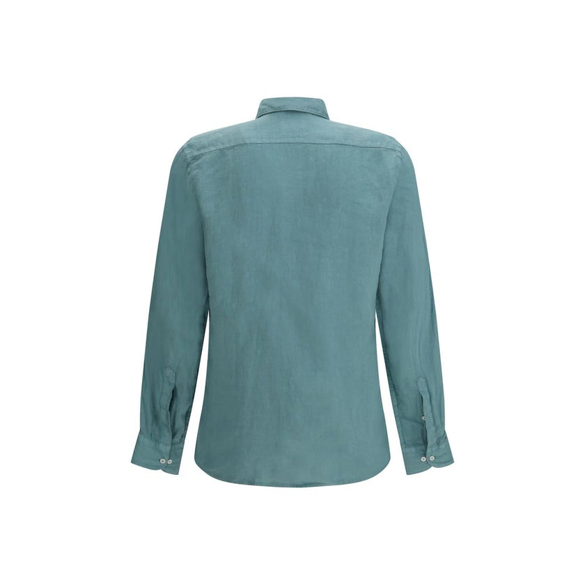 Bicolor Linen Shirt
