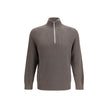 Brown Cotton Sweatshirt
