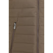 Beige Polyester Sleveless Jacket