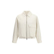 White Cotton Denim Jacket