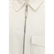 White Cotton Denim Jacket