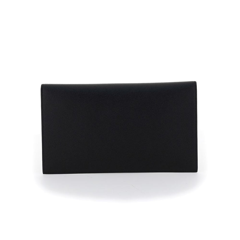 Black Calf Leather Bos Taurus Clutch Bag
