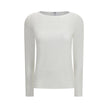 White Modal Long Sleeve T-Shirt