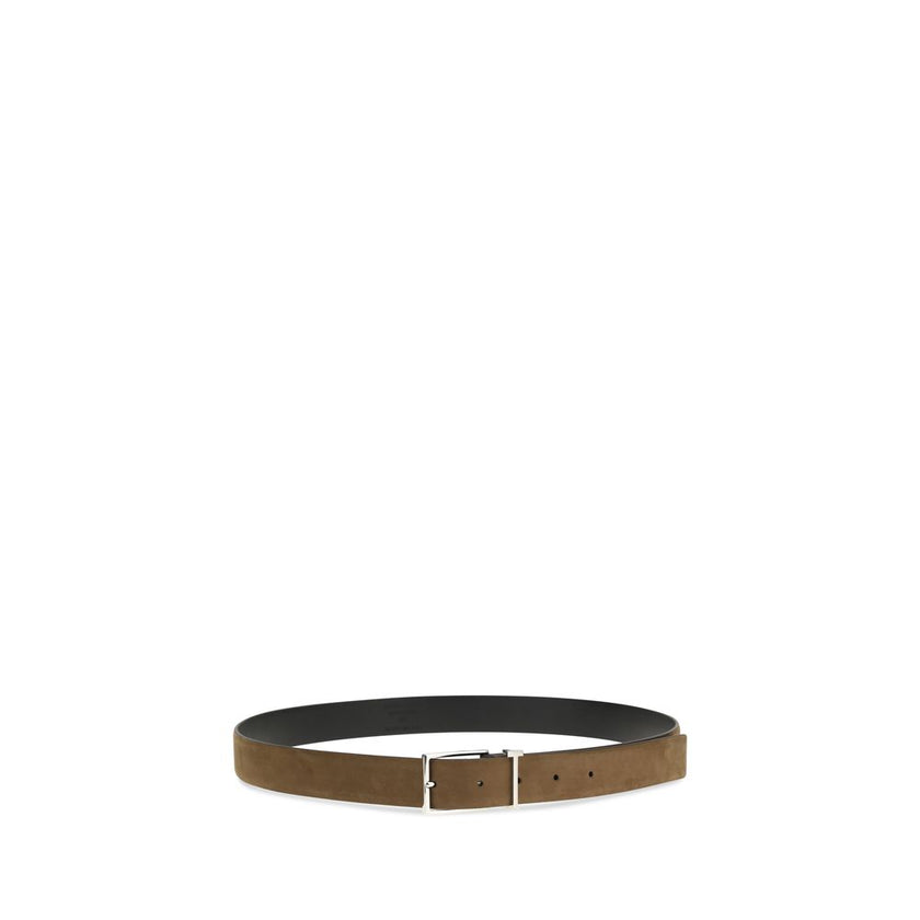 Brown Calf Leather Bos Taurus Regular Belt
