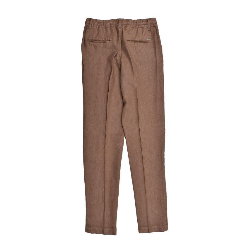 Brown Linen Pants