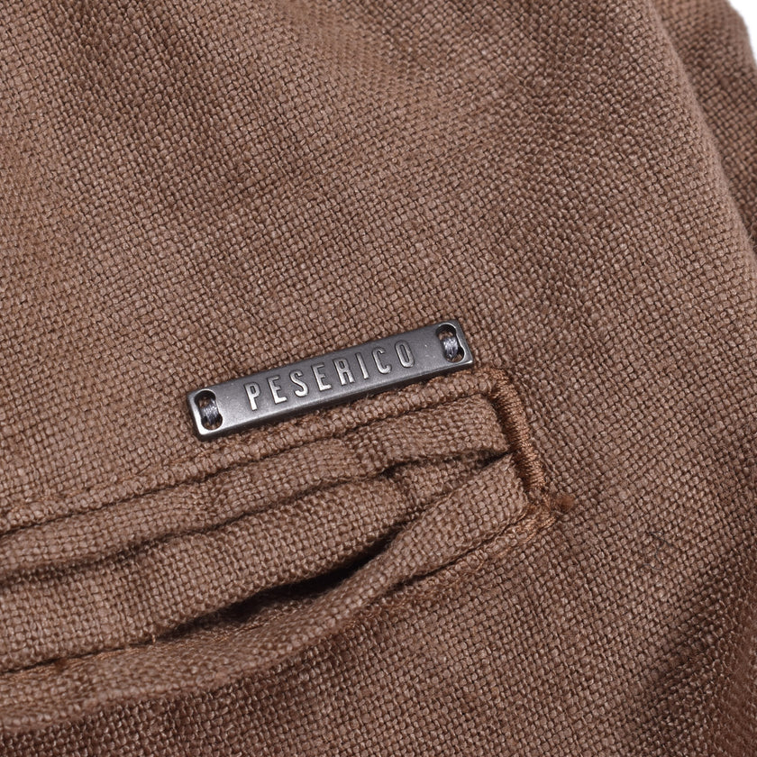 Brown Linen Pants