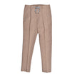 Beige Linen Casual Pants